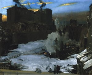 Pensilvanya İstasyon Kazısı by George Wesley Bellows